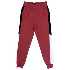 Nike Air Color Block Women's Sweat Pants Maroon Size Small
